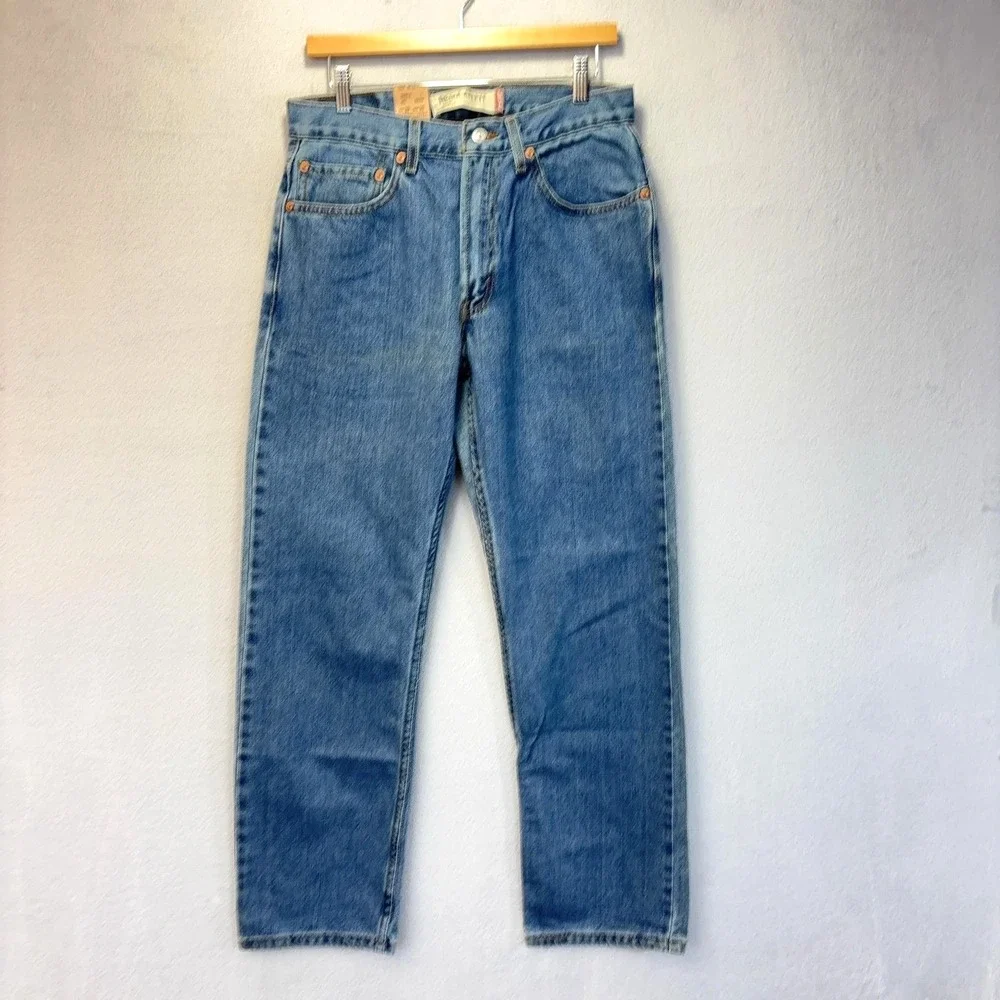 NWT Vintage Y2K Levis 505 Jeans Mens 32x30 Medium Wash Regular Fit Straight 2007
